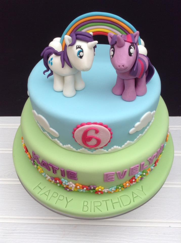 My Little Pony cake for a six year old's birthday party